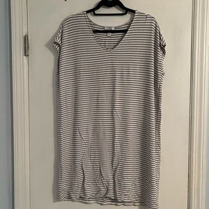 Striped tshirt dress